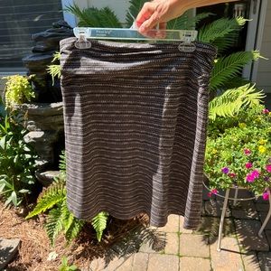 Toad&Co Skirt, Neutral Colors, Size M